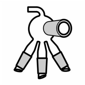 adapter distilling receiver without hose connection astm