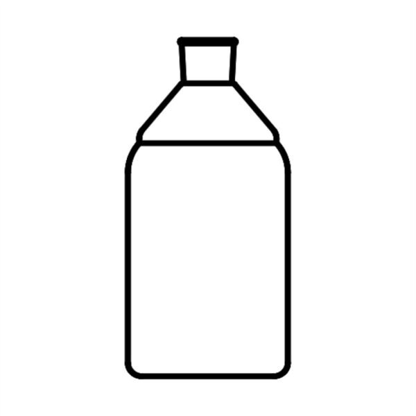bottle tooled neck clear