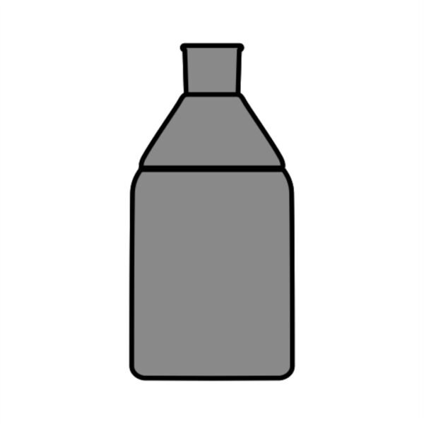 bottle tooled neck amber