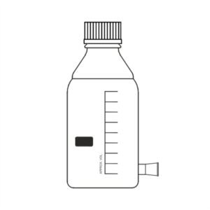 Bottle Aspirator with GL 45 Cap with Socket
