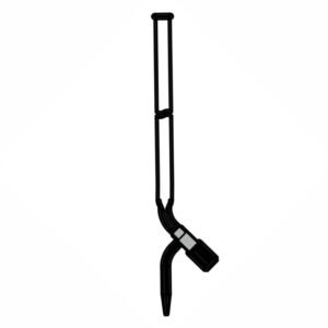 burette with ptfe needle valve stopcock schellbach stripe class a with batch certificate