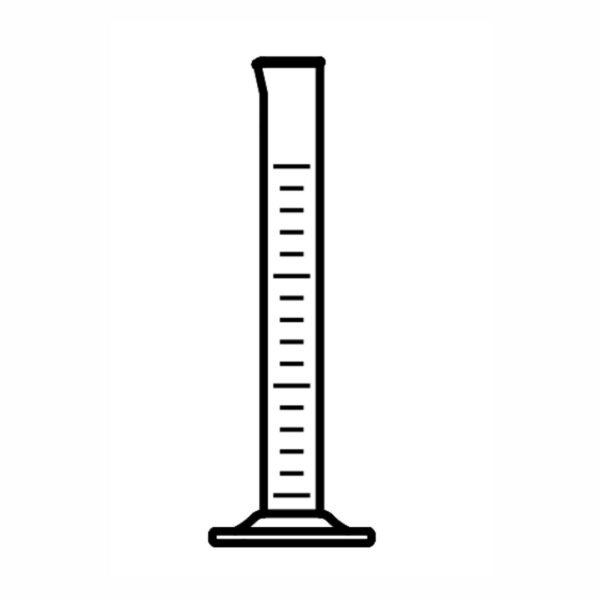 measuring cylinder hexagonal base class a