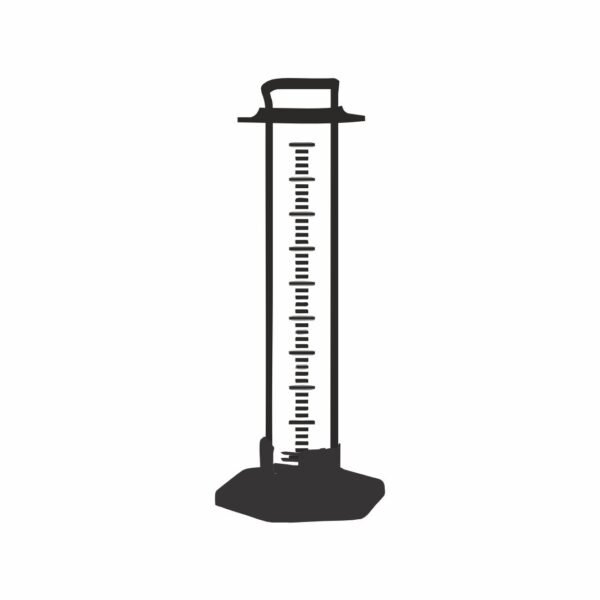 measuring cylinder detachable base class a with batch certificate