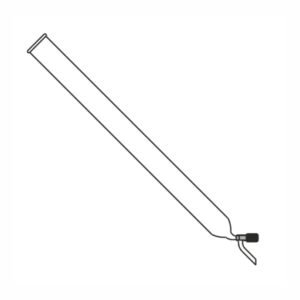 Chromatography Column Plain with PTFE Needle Valve