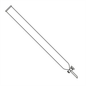Chromatography Column Plain with PTFE Stopcock