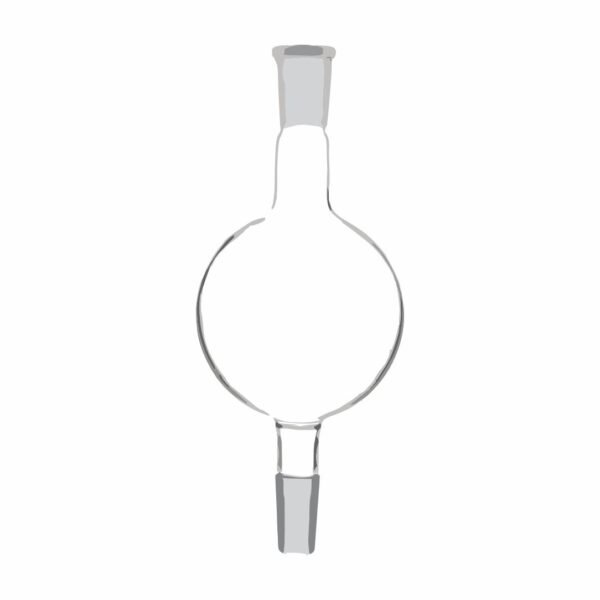 Reservoir Flask for Chromatography Column with Ground Joint Bottom